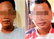 Polsek Gunung Sugih Tangkap 2 Pria Pelaku Penipuan Berkedok Kredit Mobil