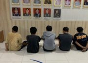 Polisi Amankan 5 Remaja Bawa Sajam Hendak Tawuran di Bandar Lampung