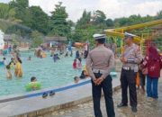 Ciptakan Rasa Aman dan Nyaman Polisi Patroli Tempat Wisata di Lampung