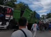 Kecelakaan Beruntun di Tol Cipularang KM 97 Libatkan Bus Primajasa dan 3 Kendaraan