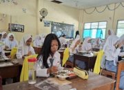 Pelajar di Lampung Tengah Senang Menerima Program Makan Gratis Bergizi