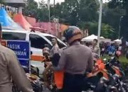 Video Momen Aksi Sigap Polisi Evakuasi Warga Pingsan Saat Berolahraga