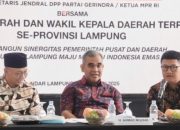 Sekjen Gerindra Ahmad Muzani Ingatkan Kepala Daerah Terpilih di Lampung Tidak Korupsi