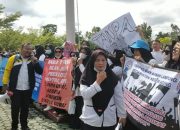 Ratusan Guru Honorer di Way Kanan Demo Tuntut Diangkat PPPK