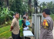 Warga Lampung Timur Digegerkan Penemuan Jasad Bayi Laki laki di Saluran Irigasi