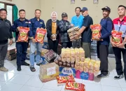IWO Lampung dan Forum CSR Salurkan Bantuan untuk Korban Banjir Bandar Lampung