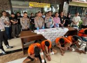 Sempat Baku Tembak, 5 Pelaku Curanmor di Bandar Lampung Ditangkap