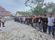 Polisi Bubarkan Balap Liar di Tanjung Bintang, 20 Unit Motor Diamankan