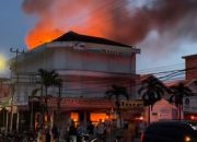 Toko Pakaian di Way Jepara Lampung Timur Ludes Terbakar