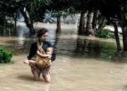 Lampung Timur Hingga Kini Masih Ada 3 Desa Terendam Banjir