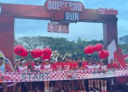 2000 Peserta Antusias Ikuti Soekarno Fun Run 5K di Lampung