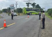 Libur Panjang Imlek, Polres Lampung Selatan Terapkan One Way ke Jalur Wisata