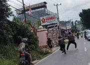 Baku Tembak Polisi dan Komplotan Pencuri Bersenpi Terjadi di Bandar Lampung