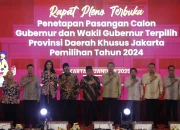 KPU Tetapkan Pramono Anung – Rano Karno Jadi Gubernur dan Wagub Jakarta