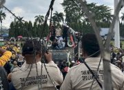Ribuan Petani Singkong Demo di Kantor Gubernur Lampung