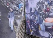 Viral Cewek Modis Curi Helm di Stasiun, Setelah Viral Baru Dikembalikan