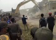 Eksekusi Lahan Milik Pemprov Lampung di Sabah Balau Diwarnai Perlawanan Warga