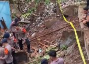 Pasutri di Bandar Lampung Tewas TertimpaTembok Rumah Saat Makan Malam
