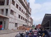 Lift Crane Proyek RS PKU Muhammadiyah Blora Jatuh, 3 Pekerja Tewas