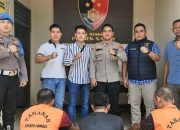 Polsek Natar Tangkap 3 Pelaku Pencurian Besi Pengaman Jalur Tol