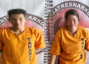 Pasutri di Tulang Bawang Kompak Jadi Bandar Narkoba