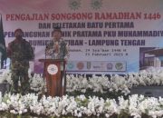 Peletakan Batu Pertama Klinik Pratama PKU Muhammadiyah Bumiratu Nuban Lampung Tengah