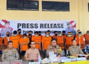 Jelang Ramadan, Polres Lampung Selatan Berhasil Ungkap 43 Kasus Kriminal