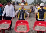 Perbaikan Ruas Jalan Bandar Jaya – Simpang Mandala Lampung Tengah Dimulai