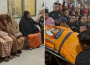 Isak Tangis Keluarga Sambut Kedatangan 3 Jenazah Anggota Polisi yang Gugur saat Gerebek Judi Sabung Ayam