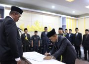 Wabup Lampung Tengah Lantik Rusmadi Jabat Pj Sekda