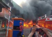 169 Kios di Pasar Jumaah Purwakarta Ludes Terbakar