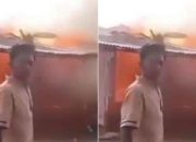 Viral, Diselingkuhi Istri, Pria di Banyuasin Bakar Warung Bakso Miliknya