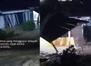 Banjir dan Longsor Terjang Sukabumi, Jalur Wisata Simpenan-Kiaradua Lumpuh