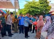 Wabup Tanggamus Agus Suranto Buka Pasar Murah di Terminal Kota Agung
