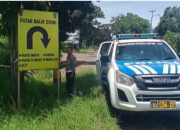 Polres Lampung Selatan Terapkan Sistem One Way di Jalur Wisata