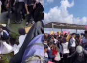 Viral, Pencari Kerja Rela Berhimpit Himpitan dan Jatuh ke Selokan Saat Melamar Pekerjaan
