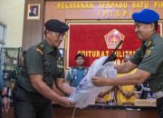 Denpom Lampung Serahkan Dua Tersangka Penembakan Polisi di Way Kanan ke Otmil Palembang