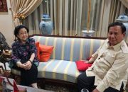 Momen Pertemuan Prabowo dan Megawati di Teuku Umar, Dasco : Silaturahmi Lebaran