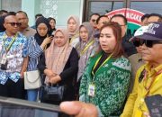 Datangi Denpom Lampung, Keluarga Polisi Gugur Minta Sidang Terbuka