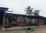 Rumah Kakam Gunung Agung Lampung Tengah Dibakar Warga, Polisi : Buntut Pembunuhan