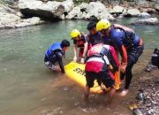 Dua Remaja Bandar Lampung Tewas Tenggelam di Air Terjun Lubuk Law Pesawaran