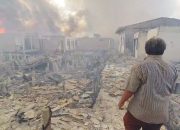 Kebakaran Hebat di Penjaringan Jakarta Utara, 3.200 Warga Mengungsi
