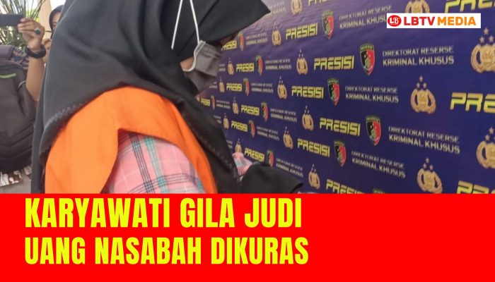 Karyawati Bank Jambi Bobol Rekening Nasabah Rp 7,1 Miliar Buat Judi Online
