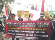 Demo di Kejagung dan KPK, Tiga Aliansi LSM Asal Lampung Desak Penetapan Tersangka Petinggi SGC