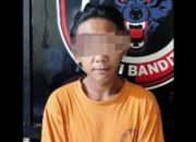 Polsek Terusan Nunyai Tangkap Pemuda Penggelap Motor di Lampung Tengah