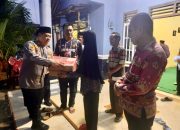 Polres Lampung Tengah Salurkan Bantuan Sosial kepada Keluarga Korban Pembunuhan di PadangRatu