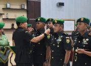 Danrem 043/Gatam Pimpin Sertijab Enam Dandim