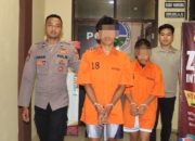 Polres Pringsewu Bongkar Home Industri Tembakau Sintetis, Sepasang Kekasih Ditangkap