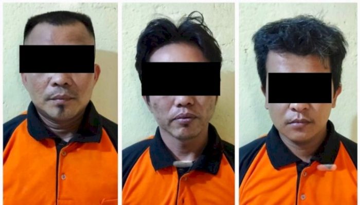 Digerebek Saat Pesta Sabu, Tiga Warga Lampung Tengah Diciduk Polisi, Satu Pelaku Kabur