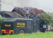 Rumah Terduga Pelaku Pembunuhan Pegawai Koperasi di Natar Dibakar Massa
